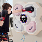 Musical Boxing Machine Smart Electronic Boxing Machine Wall Boxing Exercise Punching Pads Boxing Equipment For Home Workout