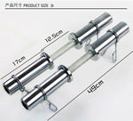 50mm Dumbbell Handle 2 Inch Solid Dumbbell Bar Home Gym Fitness Weight Lifting Workout Barbell Rod Arm Building Equipment