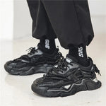 2022 Platform Men Shoes Fashion Clunky Sneakers Men Casual Shoes Breathable Sports Dad Shoes Male Fitness Footwear