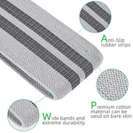 WorthWhile 3PCS Set Elastic Rubber Bands Set for Women Men Fitness Gym Home Resistance Booties Band Hip Circle Expander Workout