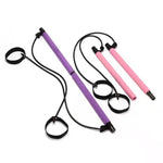 Portable Yoga Pilates Fitness Sport Home Exercise Stick Resistance Bands Body Building Puller Rope Equipment Exerciser Gym Kit