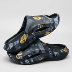 New 2024 Summer Thick Bottom Patchwork Fashion Sandals Men Casual Beach Shoes Hollow-Out Garden Clogs Outdoor Slippers