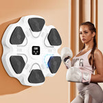 Electronic Boxing Machine Wall Mounted Music Smart Boxing Target Workout Machine Home Boxing Training Equipment with Boxing Glov