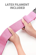 Dance Stretching Belt Yoga Belt, Composite Weaving Tension Band Adjustable Length Stretch Belt Suitable for Adults and Children