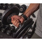 Micro Loading Weight Plates (PAIR) (2.5 LBS SET or 5 LBS SET) Use with Metal, Rubber, Vinyl or Urethane Dumbbells