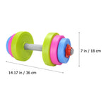 Children's Dumbbell Fitness Sports Toys Kids Training Hand Barbell Weight Small Children’s Outdoor