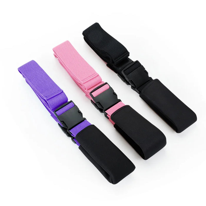 Dance Stretching Belt Yoga Belt, Composite Weaving Tension Band Adjustable Length Stretch Belt Suitable for Adults and Children