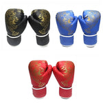 Boxing Training Gloves 1 Pair Adult Fighting Mittens MMA Muay Thai Combat Guantes Karate Professional Punching Gloves Exercise