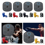 Music Boxing Machine Smart Boxing Trainer with Gloves Electronic Music Boxing Wall Target for Fitness Home Karate Sports Gym