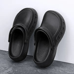 Men's Chef Kitchen Shoes for Men EVA Injection Anti-slip Slippers Outsole Comfortable Garden Clogs Waterproof Sandals Size 39-46