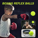 Boxing Balls Hand-eye Reaction Home Sandbag Speed Fitness Headband Muay Thai Equipment Boxeo Fight Punching Skill D9j3