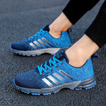 Men Running Shoes Breathable Outdoor Running Sports Shoes Lightweight Sneakers for Women Comfortable Athletic Training Footwear