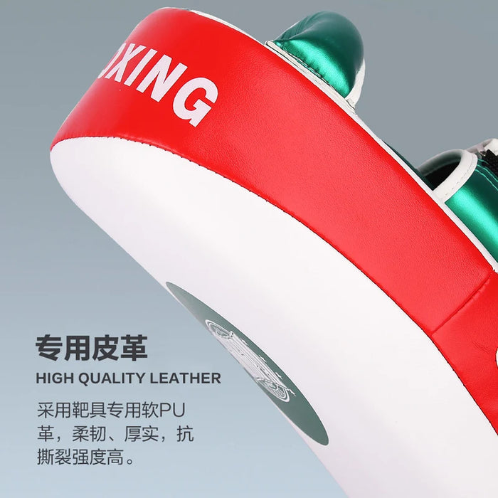 1pc Boxing Hand Foot Target Martial Thai Kick Sanda Training Thickened Karate Training Mitt Focus Punch Bag Five-finger Hand Pad