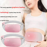 Relief Menstrual Heating Pad Electric Fast Heating Vibration Massage Belt Portable Heating Pads For Women Back Belly Pain