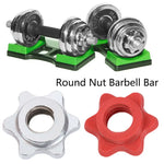 Anti-slip Weight Lifting Accessories Fixed Dumbbell Dumbell Accessory Dumbell Nut Hexagon Nut Barbell Bar Collar Screw