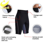LAZAWG Men Sauna Sweat Vest and Shorts Body Shaper Slimming Shirt Neoprene Shapewear Waist Trainer Workout Top Pant Weight Loss
