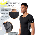 LAZAWG Men Sauna Sweat Vest and Shorts Body Shaper Slimming Shirt Neoprene Shapewear Waist Trainer Workout Top Pant Weight Loss