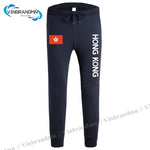 Hong Kong mens Leggin new men's Long Pants HK flag gyms workout pocket sweatpants 2023 HongKong fitness China clothes HK Apparel
