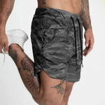 custom gym fitness apparel quick dry running Active Training Exercise Jogging Cycling Sports Athletic Shorts Men