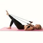 New 5 Levels Resistance Bands with Handles Training Exercise Tube Band Pull Rope Fitness Elastic Bands Workouts Strength Equipm