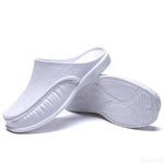Shoes Men's Slippers EVA Slip on Flats Shoes Walking Men Half Slipper Comfortable Soft Household Sandals Size 40-47 2023