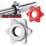 Anti-slip Weight Lifting Accessories Fixed Dumbbell Dumbell Accessory Dumbell Nut Hexagon Nut Barbell Bar Collar Screw