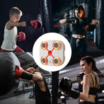 Smart Music Boxing Machine Electronic Wall Mounted Punching Pad Adjustable Speed Gloves Included Lighted Boxing Equipment For