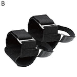 1/2 Pack Leg Muscle Trainer Dumbbell Foot Strap Adjustable Muscle Training Strength Tool Leg Weight Ankle Strap Exercise W3P3