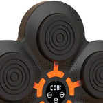 Smart Music Boxing Machine Wall Mount Low Noise with Gloves Electronic Music Boxing Wall Target for Training Gym Home Indoor