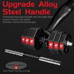 Adjustable Weights Dumbbells Set,3 in 1 Adjustable Weights Dumbbells Barbell Set, Home Fitness Weight Set Gym Workout