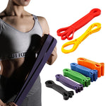 Resistance Band 208cm Long Exercise Bands for Sports Pull Up Yoga Stretch Expander Loop Fitness Tape Training Elastic Rubber Gum