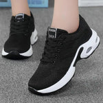 Women's Training Shoes Lace Up Breathable Training Shoes Women Training Shoes Tennis Shoes Outdoor Sports Footwear Air Cushion