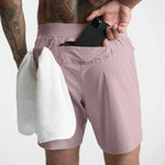 custom gym fitness apparel quick dry running Active Training Exercise Jogging Cycling Sports Athletic Shorts Men
