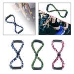 8 Shape Resistance Band Equipment Practical Pilates Home Stretch Chest Fitness