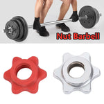 Anti-slip Weight Lifting Accessories Fixed Dumbbell Dumbell Accessory Dumbell Nut Hexagon Nut Barbell Bar Collar Screw