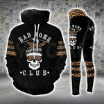 YX Girl Dragon Combo Hoodie + Legging Combo Outfit Yoga Skull Bad Moms Dark 3D Printed Apparel