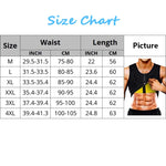 Men Body Shaper Waist Trainer Sauna Suit Sweat Vest Slimming Underwear Weight Loss Shirt Fat Burner Workout Tank Tops Shapewear
