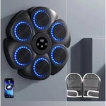 New Music Boxing Machine Smart Bluetooth Wall Mounted Music Boxing Trainer Gym Home Electronic Boxing Target Punching Equipment