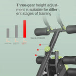 Waist Machine Abdomen Dual Track Abdominal Muscle Abdominal Muscle Training Fitness Equipment Home Use Exercise