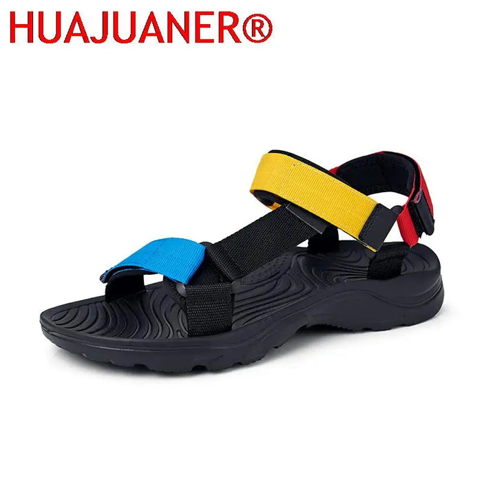 Fashion Outdoor Lightweight EVA Sole Breathable Sandy Beach New Men Sandals Garden Shoes Summer High Quality Clogs Big Size 46