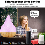 Tuya WiFi Smart Humidifier Essential Oil Diffuser Aromatherapy Ultrasonic Air Humidifiers Aroma Diffuser Work With Google Home