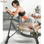 Waist Machine Abdomen Dual Track Abdominal Muscle Abdominal Muscle Training Fitness Equipment Home Use Exercise