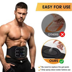 Abdominal Toning Belt ABS Stimulator Pulse Abdominal Toner Men Women Fitness Electronic Muscle Stimulator Gym Workout Equipment