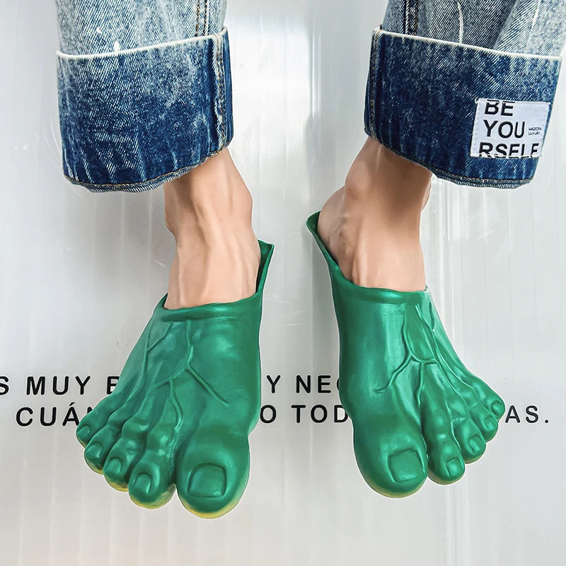 green-slippers