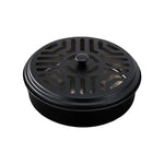 Mosquito Coil Box Portable Mosquito Coil Holder Stainless Incense Round Box Sawtooth Burner Box Mesh Plate Mosquito Coil St X2Y5