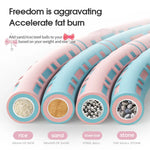 Removable Fitness Hoop Massage Foam Adult Weight Loss Training Equipment Sturdy And Soft Bodybuilding Exercise Hula Circle