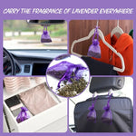 1 Box of Aromatherapy Bag Lavender Wardrobe Car Suspension Sachet Air Freshener Household Mildew and Bug Proof Aromatherapy