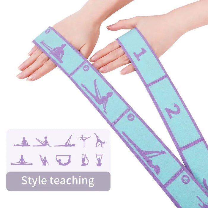 Upgrade the Pattern Guide Digital Elastic Band Dance Elastic Band Split Pull Leg Movement Aid Children Latin Dance Practice