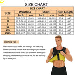 LAZAWG Sauna Vest for Men Sweat TankTop Weight Loss Slimming Neoprene Sleeveless Body Shaper Fat Burner Gym Exercise Workout