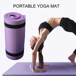 Yoga Sports Mat Non-slip Professional Rubber Pilates Gymnastics Mat Floor Exercise Gym Mat Home Fitness Equipment